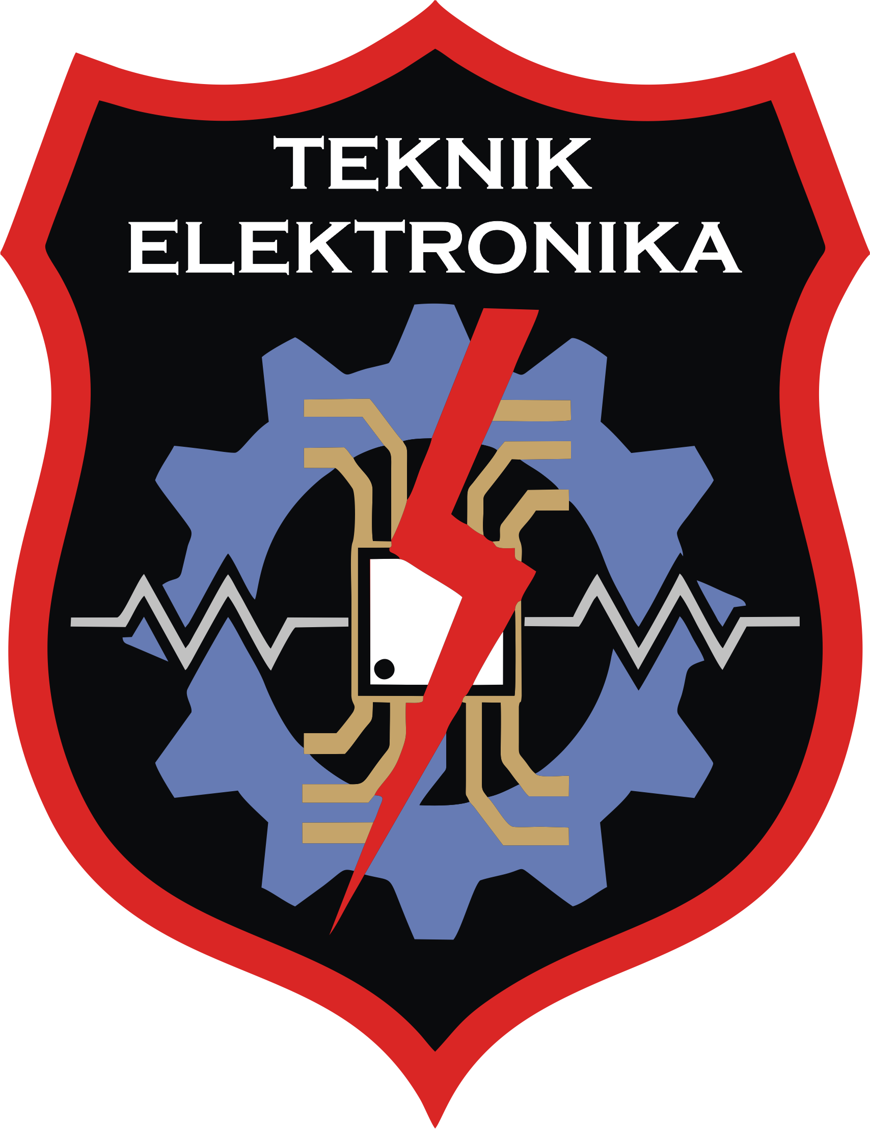 Teknik Elektronika (TE) Logo
